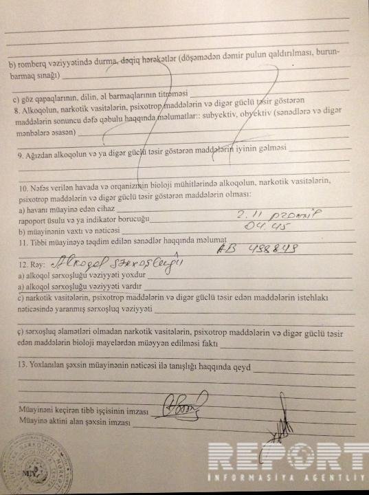 Tanınmış iş adamının sərxoş oğlu polisi döyüb