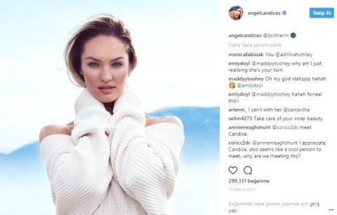 Model paylaşdığı hər fotoya görə 70 min dollar qazanır Model paylaşdığı hər fotoya görə 70 min dollar qazanır