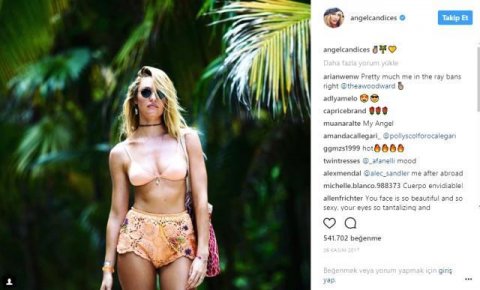 Model paylaşdığı hər fotoya görə 70 min dollar qazanır Model paylaşdığı hər fotoya görə 70 min dollar qazanır