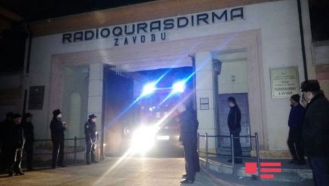 Bakıda güclü partlayış baş verib