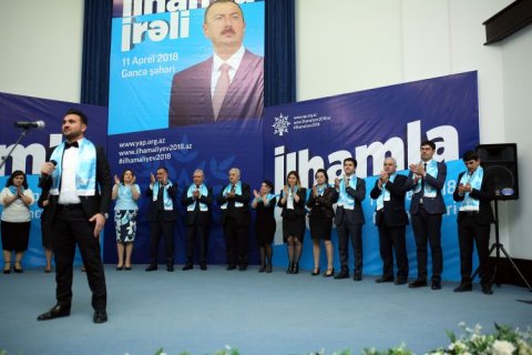 YAP Gəncədə seçicilərlə görüş keçirib