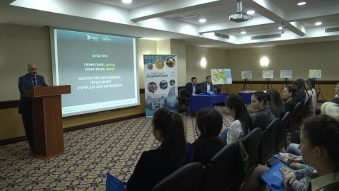 Qazaxıstanda Azərbaycanın turizm potensialı müzakirəyə çıxarılıb