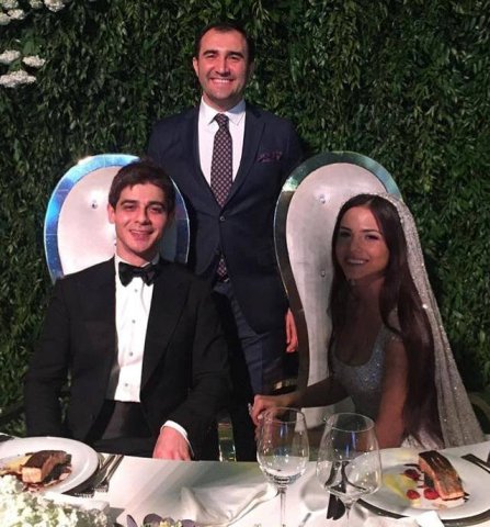 Nazim İbrahimovun qızının toyunda Ukraynanın sabiq prezidenti də iştirak edib