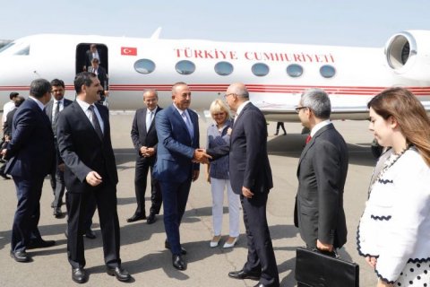 Mövlud Çavuşoğlu Azərbaycana gəlib Mövlud Çavuşoğlu Azərbaycana gəlib