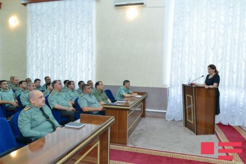 Vüsalə Mahirqızı Penitensiar xidmətdə mühazirə oxuyub