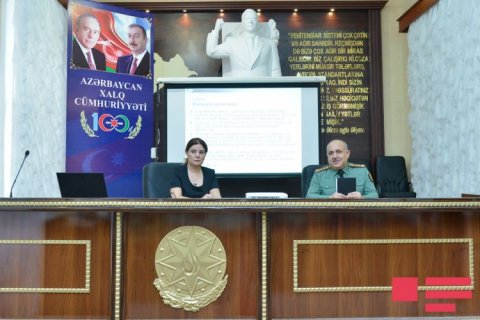 Vüsalə Mahirqızı Penitensiar xidmətdə mühazirə oxuyub