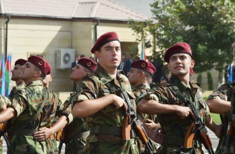 İlham Əliyevin oğlu hərbi xidmətə gedib