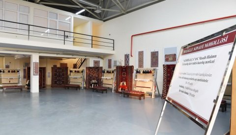 İlham Əliyev Sənaye Məhəlləsinin açılışını edib