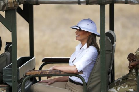 Birinci ledi filin altında qalmaqdan xilas edildi