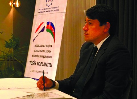 Belcika-Niderland azərbaycanlılarının Koordinasiya Surasi təsis edilib