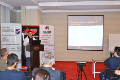 Bakıda “İlk tibbi yardım” təlimləri keçirilib