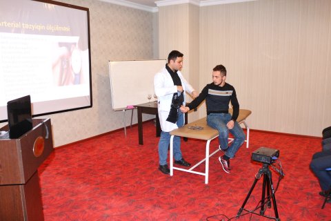 Bakıda “İlk tibbi yardım” təlimləri keçirilib