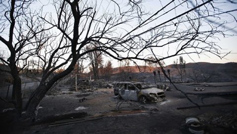 ABŞ-ın ən böyük yanğın fəlakəti