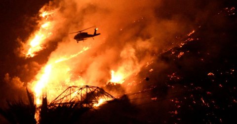 ABŞ-ın ən böyük yanğın fəlakəti