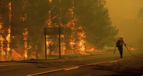 ABŞ-ın ən böyük yanğın fəlakəti