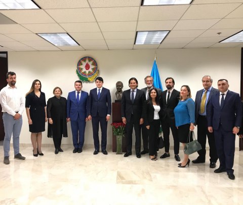 Dövlət Komitəsinin nümayəndə heyətinin Kaliforniyada görüşləri davam edir Dövlət Komitəsinin nümayəndə heyətinin Kaliforniyada görüşləri davam edir