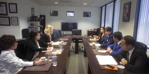 Dövlət Komitəsinin nümayəndə heyətinin Kaliforniyada görüşləri davam edir Dövlət Komitəsinin nümayəndə heyətinin Kaliforniyada görüşləri davam edir