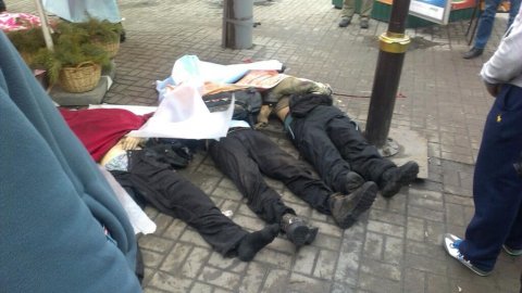 Ukrayna Maydanında fəalları güllələmkədə şübhəli bilinən snayper saxlanılıb