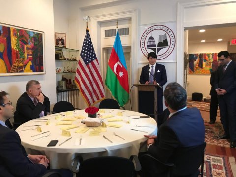 Dövlət Komitəsinin nümayəndə heyətinin Vaşinqton görüşləri davam edib Dövlət Komitəsinin nümayəndə heyətinin Vaşinqton görüşləri davam edib