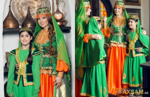 Dilarə Əliyevanın milli geyimdəki fotoları yanlış təqdim olunub