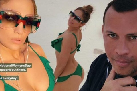 Məşhur müğənni beysbolçu ilə nişanlandı