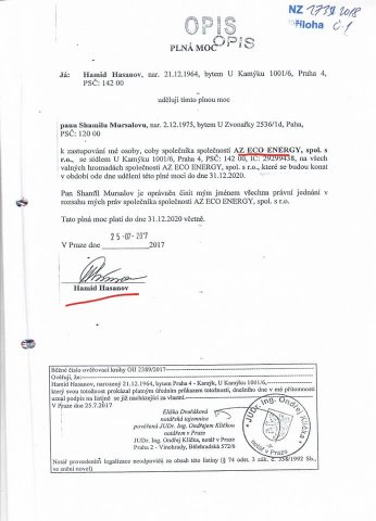 Gömrük generalımız Çexiyada 4 şirkət təsis etdirib Gömrük generalımız Çexiyada 4 şirkət təsis etdirib