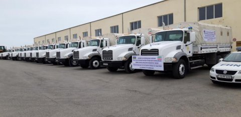 Azərbaycan hökuməti İrana humanitar yardım göndərdi