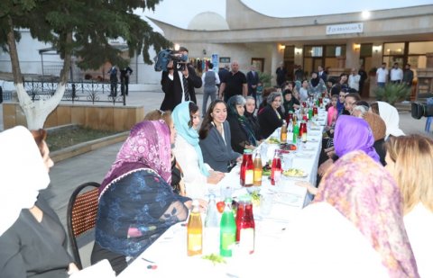 Mehriban Əliyeva iftar mərasimində iştirak edib