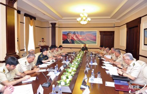 Hərbi Prokurorluqda əməliyyat müşavirəsi keçirilib