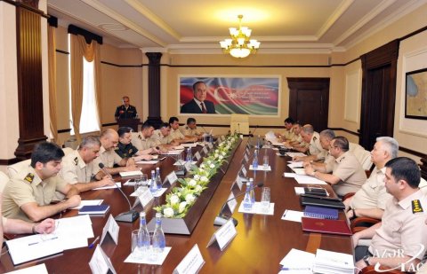 Hərbi Prokurorluqda əməliyyat müşavirəsi keçirilib