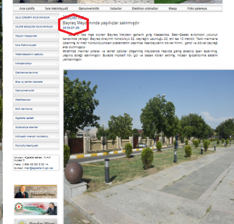 İcra başçısı yalan məlumat yaydırıb