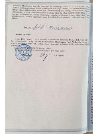 Komitə və ASC sədrlərinin keçirdiyi tenderlərin qalibi olan şirkət rəhbəri haqda sənədlər yayıldı