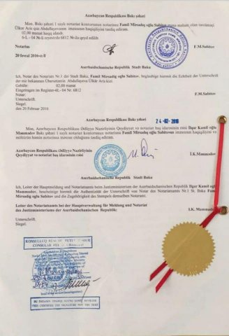 Komitə və ASC sədrlərinin keçirdiyi tenderlərin qalibi olan şirkət rəhbəri haqda sənədlər yayıldı