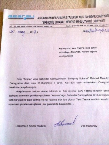 500-dən artıq ailə təhlükədə: “Azərsu” məsuliyyətdən yayınır, məmurlar şikayətçiləri hədələyir