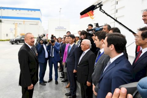 İlham Əliyev “Şimal-2”nin istismara verilməsi mərasimində iştirak edib 