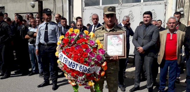 Şəhid əgərimiz dəfn edilib