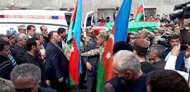 Şəhid əgərimiz dəfn edilib
