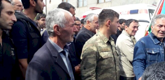 Şəhid əgərimiz dəfn edilib