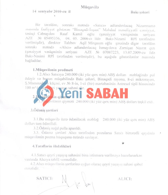Deputatın daha bir fırıldağı üzə çıxdı Deputatın daha bir fırıldağı üzə çıxdı