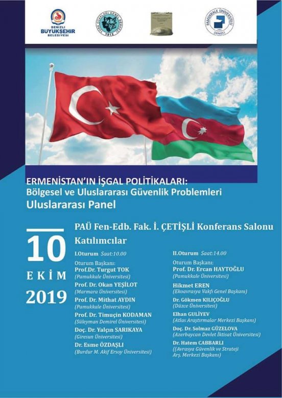 Pamukkale Universitetində Ermənistanın işğalçılıq siyasəti və Xocalı soyqırımından danışılıb