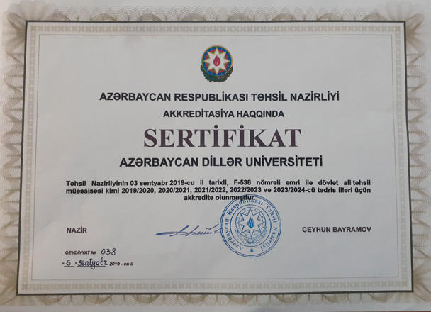 Dillər Universiteti ilə bağlı yeni qərar açıqlanıb Dillər Universiteti ilə bağlı yeni qərar açıqlanıb