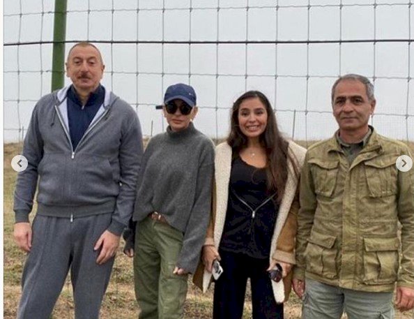 Prezident və ailəsi bölgədə: qeyri-rəsmi səfər - Fotolar