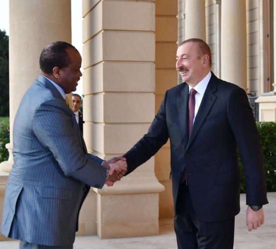 İlham Əliyev Esvatininin Kralı ilə görüşüb