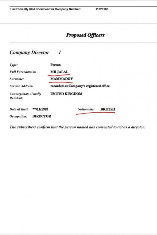 Sərdar Cəlaloğlu övladının Londondakı şirkətindən danışdı