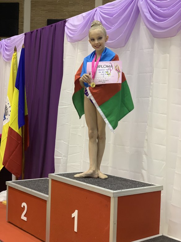10 yaşlı gimnastımız 36-cı medalını qazanıb