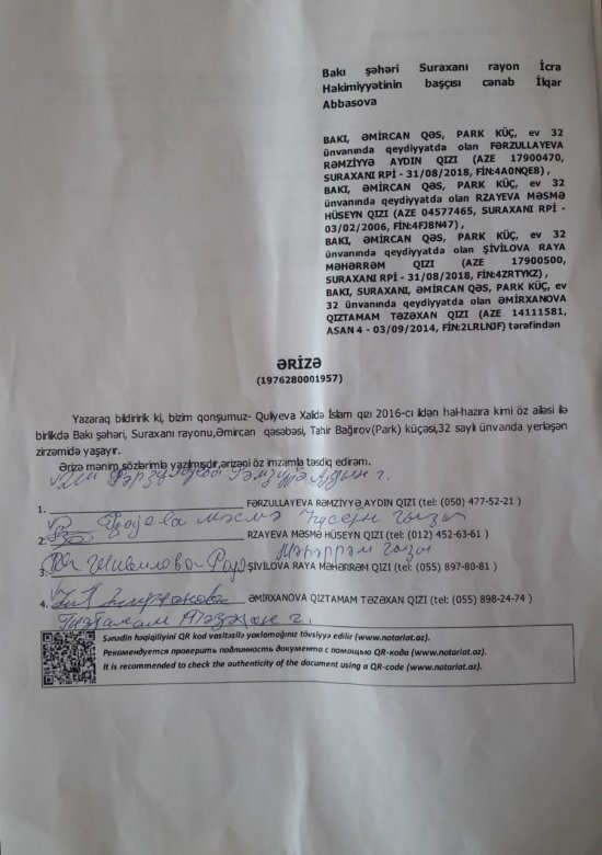 Şəhid ailəsini işığı və suyu kəsilmiş zirzəmidə yaşamaq məcburiyyətində qoyublar