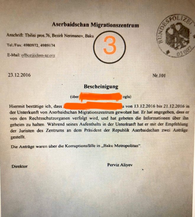 Əlövsət Əliyevin miqrantlara verdiyi saxta sənədlər üzə çıxdı