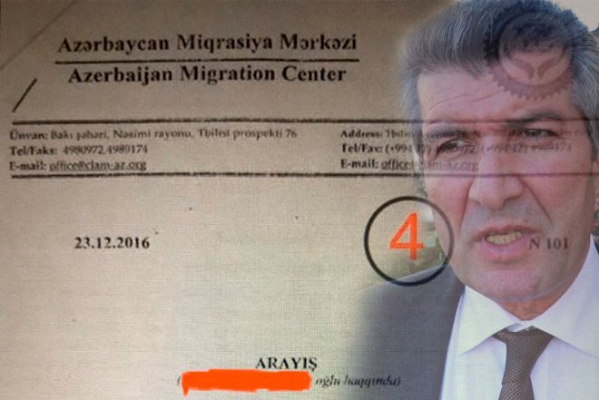 Əlövsət Əliyevin miqrantlara verdiyi saxta sənədlər üzə çıxdı