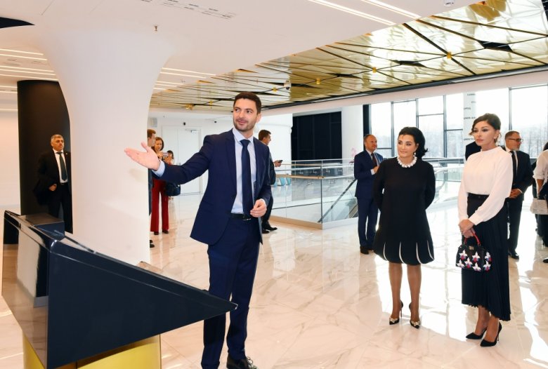 Birinci vitse-prezident Moskvadakı Olimpiya Kompleksində olub