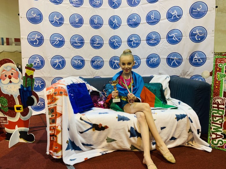 Balaca gimnastımız daha 4 medal qazanıb